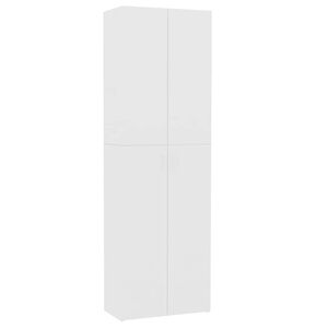 vidaXL Office Cabinet White 60x32x190 cm Engineered Wood