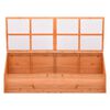 vidaXL Greenhouse Wood 180x57x62 cm