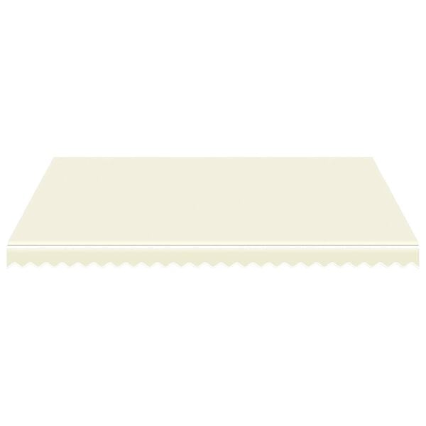 vidaXL Awning Top Sunshade Canvas Cream 350x250 cm