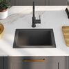 vidaXL Handmade Kitchen Sink Black Stainless Steel