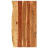 vidaXL Bathroom Vanity Top Solid Acacia Wood 100x52x3.8 cm