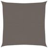 vidaXL Sunshade Sail 160 g/m&sup2; Anthracite 5x5 m HDPE