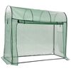 vidaXL Greenhouse with Zippered Door 200x80x170 cm