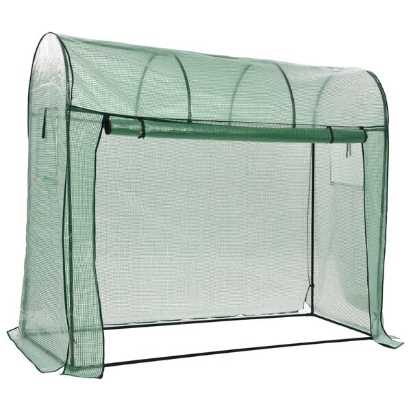 vidaXL Greenhouse with Zippered Door 200x80x170 cm