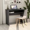 vidaXL Desk Grey 90x50x74 cm Engineered Wood