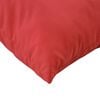 vidaXL Throw Pillows 4 pcs Red 60x60 cm Fabric