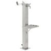 vidaXL Garden Water Column Stainless Steel Square 95 cm