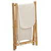 vidaXL Laundry Basket Cream White 45x55x63.5 cm Bamboo