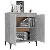 vidaXL Sideboard Concrete Grey 60x35x70 cm Engineered Wood