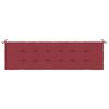 vidaXL Garden Bench Cushion Wine Red 180x50x3 cm Oxford Fabric