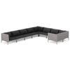 vidaXL Garden Lounge Set | Dark grey