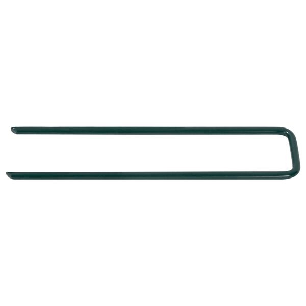 vidaXL Nails for Artificial Grass 100 pcs U-shape Iron