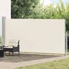 vidaXL Retractable Side Awning 160 x 500 cm Cream