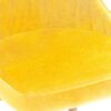 vidaXL Dining Chairs 2 pcs Yellow Velvet