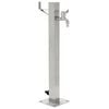 vidaXL Garden Water Column Stainless Steel Square 65 cm