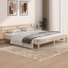 vidaXL Bed Frame without Mattress 180x200cm Super King Size