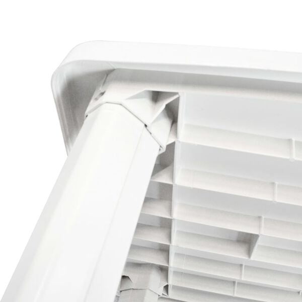 vidaXL Garden Table White 101x68x72 cm Plastic