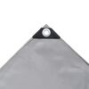 vidaXL Tarpaulin 650 g/m² 3x3 m Grey
