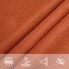 vidaXL Sunshade Sail 160 g/m&sup2; Orange 4x4x4 m HDPE