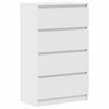 vidaXL Sideboard White 60x35x98.5 cm Engineered Wood