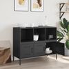vidaXL Sideboard Black 100.5x39x79 cm Steel