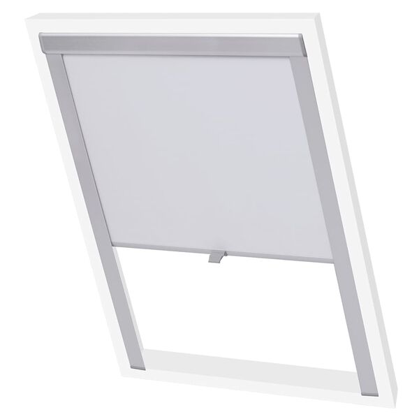 vidaXL Blackout Roller Blind White MK04