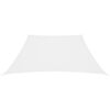 vidaXL Sunshade Sail Oxford Fabric Trapezium 2/4x3 m White