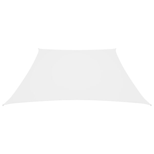 vidaXL Sunshade Sail Oxford Fabric Trapezium 2/4x3 m White