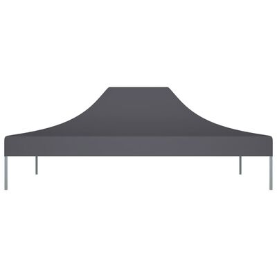 vidaXL Party Tent Roof 4.5x3 m Anthracite 270 g/m²