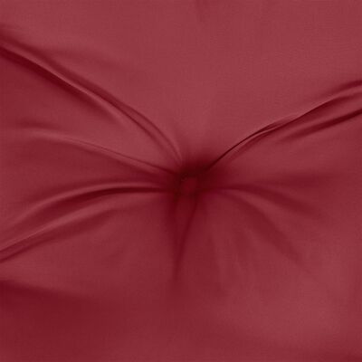 vidaXL Pallet Cushion Wine Red 70x40x12 cm Fabric