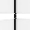 vidaXL 4-Panel Room Divider White 200x200 cm Fabric