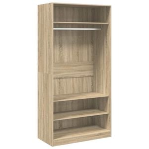vidaXL Wardrobe | Sonoma oak | Engineered wood | Compact | Wardrobe