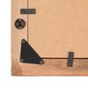 vidaXL Photo Frames 2 pcs 40x50 cm Solid Reclaimed Wood and Glass