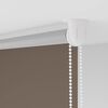 vidaXL Roller blind blackout 84.4x175 cm Fabric Width 80 cm coffee