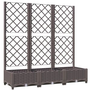 vidaXL Garden Brown 120 x 40 x 121.5 cm