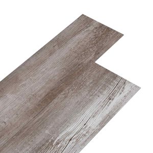 vidaXL Flooring Planks 5.02 m&sup2; 36 pcs PVC Matte wood brown