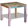 vidaXL Dining Table Solid Reclaimed Wood 80x82x76 cm