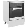 vidaXL Oven Cabinet Lyon White 60x46x81.5 cm Engineered Wood