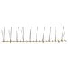 vidaXL 2-row Plastic Bird & Pigeon Spikes Set of 20 10 m