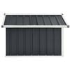 vidaXL Garden Robot Lawnmower Shed 92x97x63 cm Galvanised Steel Anthracite