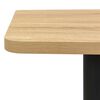 vidaXL Bistro Table Oak Colour 50x50x107 cm