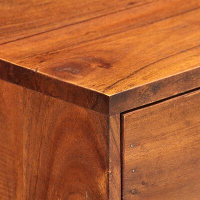 vidaXL Console Table 100x35x76 cm Solid Acacia Wood
