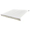 vidaXL Awning Top Sunshade Canvas Cream 4.5x3 m