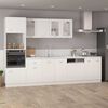 vidaXL Hanging Cabinet Lyon White 39.5x31x60 cm Engineered Wood