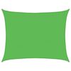 vidaXL Sunshade Sail 160 g/m² Light Green 6x7 m HDPE