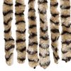 vidaXL Insect Curtain Beige and Brown 90x220 cm Chenille