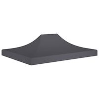 vidaXL Party Tent Roof 4.5x3 m Anthracite 270 g/m²