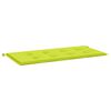 vidaXL Garden Bench Cushion Bright Green 100x50x3 cm Oxford Fabric