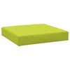vidaXL Pallet Cushions 2 pcs Bright Green Oxford Fabric