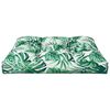 vidaXL Pallet Sofa Cushion Leaf Pattern 70x70x12 cm